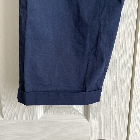 Pistola Navy Pleated front Capri - Picture 6 of 12